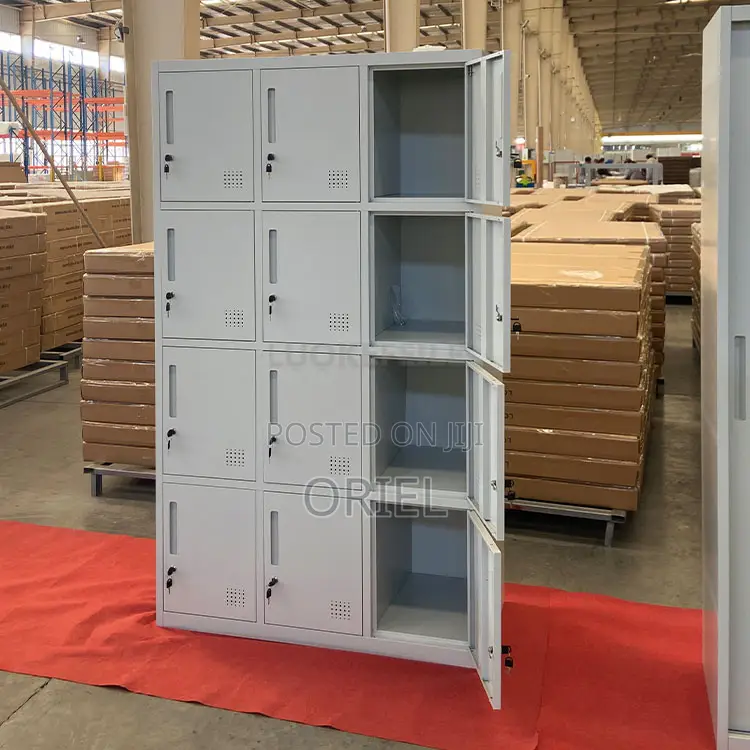 Office Cabinet : 12-Door Modern Office Steel Cabinet