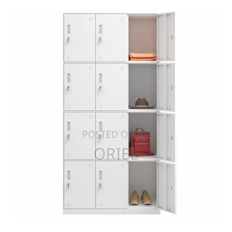 Office Cabinet : 12-Door Modern Office Steel Cabinet