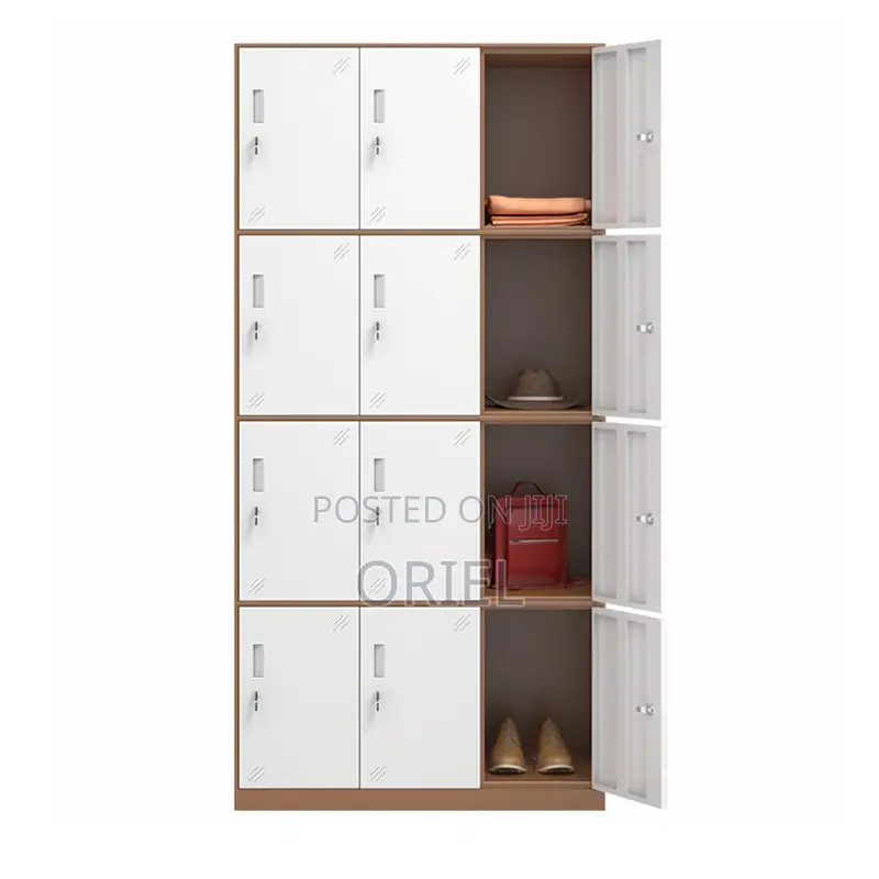 Office Cabinet : 12-Door Modern Office Steel Cabinet