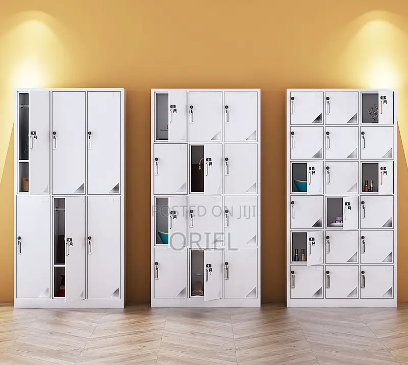 Office Cabinet : 12-Door Modern Office Steel Cabinet