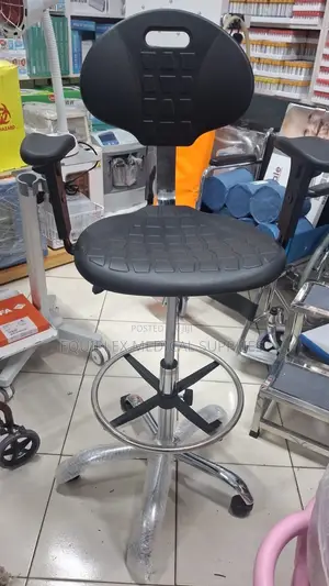 Doctor's Chair With Backrest / Doctor's Stool
