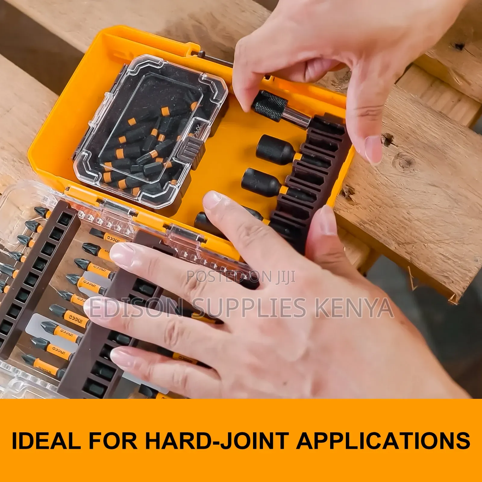 Ingco 51pcs Impact Screwdriver Bits Set Cordless Drill Bit