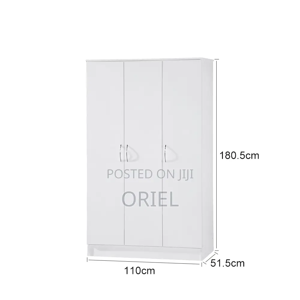 Modern Cabinet : 3-Door Wooden Wardrobe