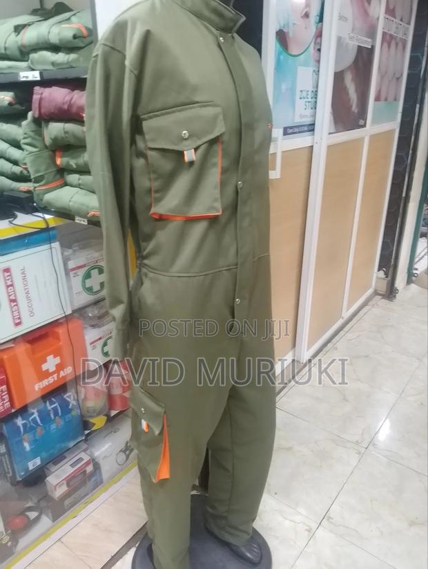 Premium Quality Workman Coverall (Olive Green) - main view