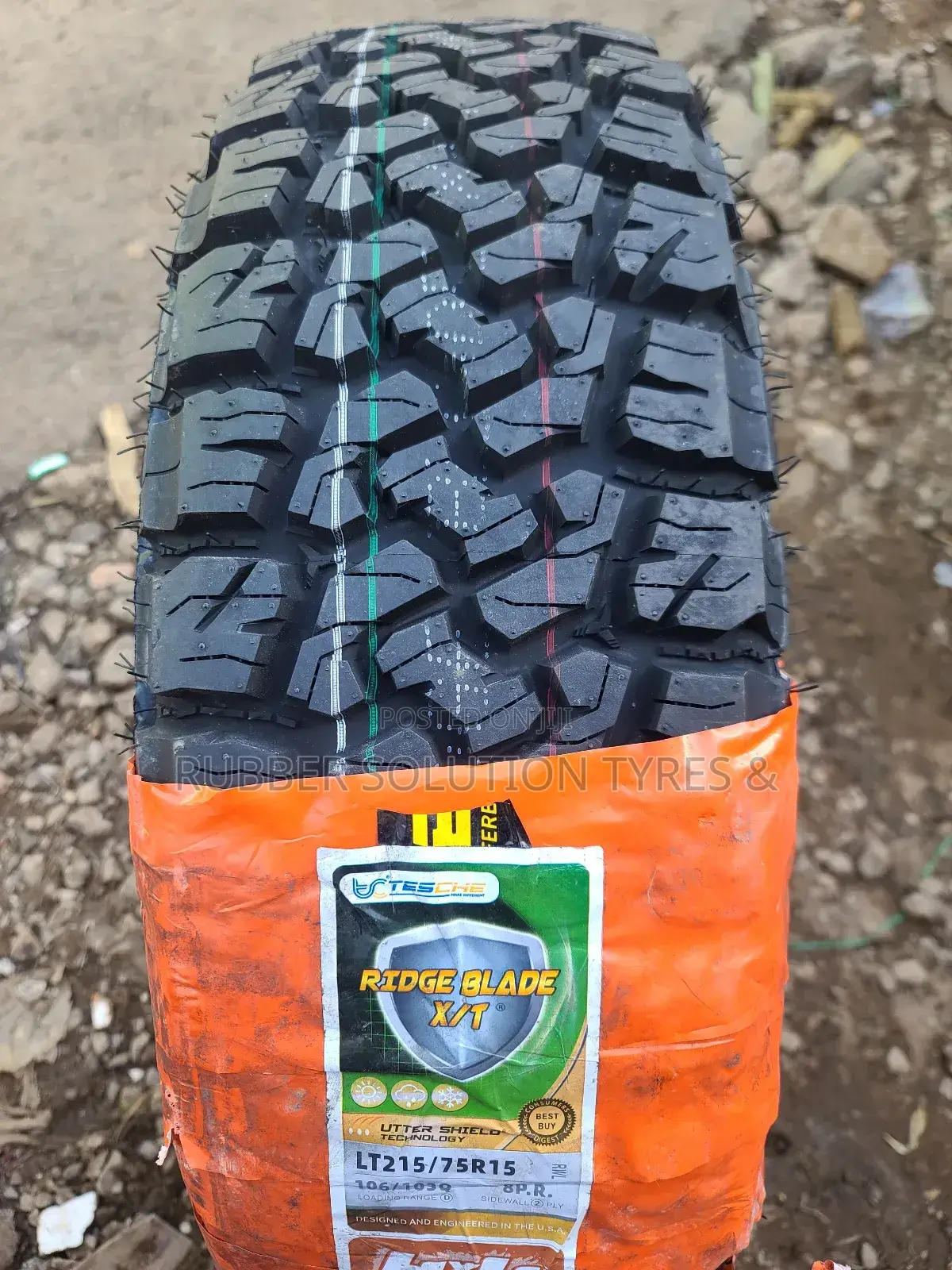 215/75r15 Tesche Tyres Ridge Blade X/T 8pr All-Terrain