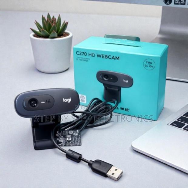 Logitech C270 Webcam With Hd Video Recording 720p
