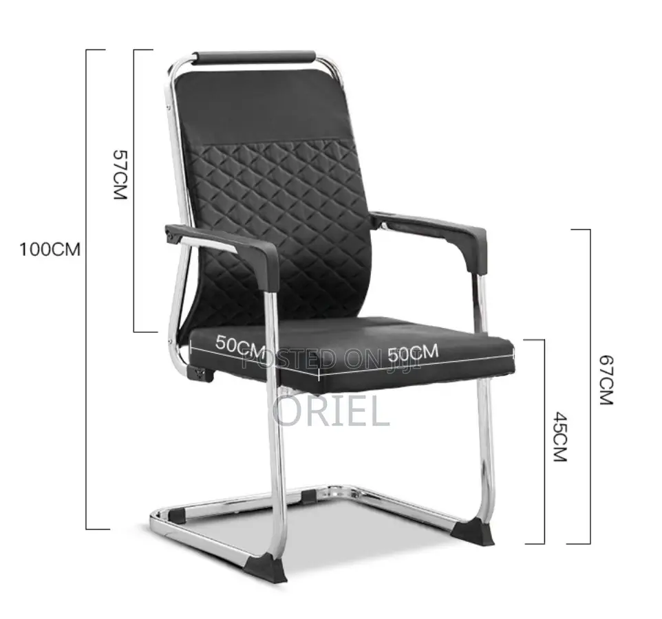Office Reception Waiting Chair : Cantilever Office Waiting Chair