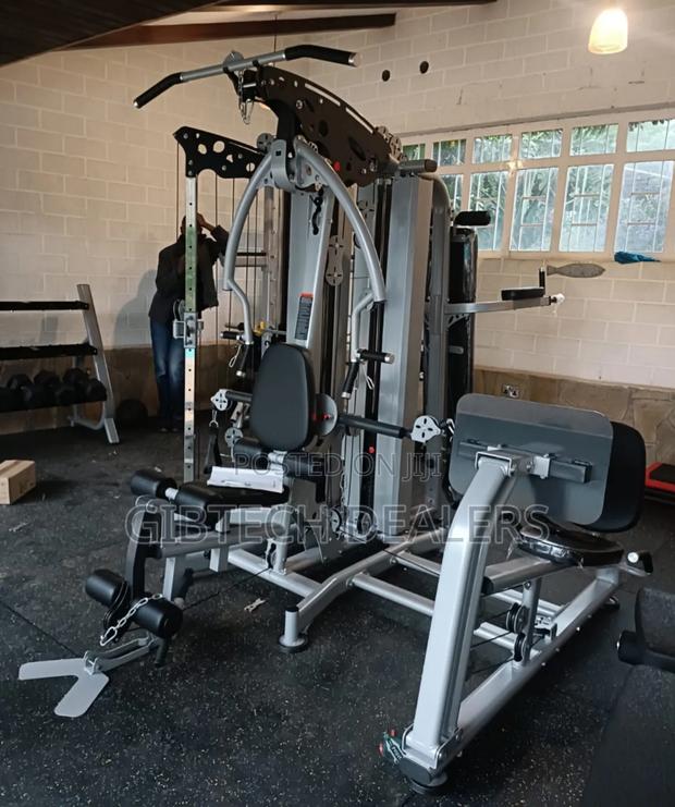 5-Station Multi-Gym Machine – Full Commercial Strength Training - main view