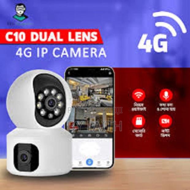 V380 Wifi Dual Lens Baby Monitoring PTZ Camera