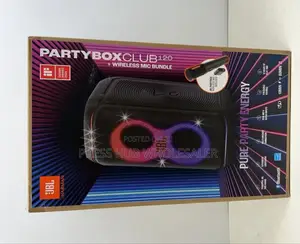 JBL Partybox Club 120 Portable Party Speaker.