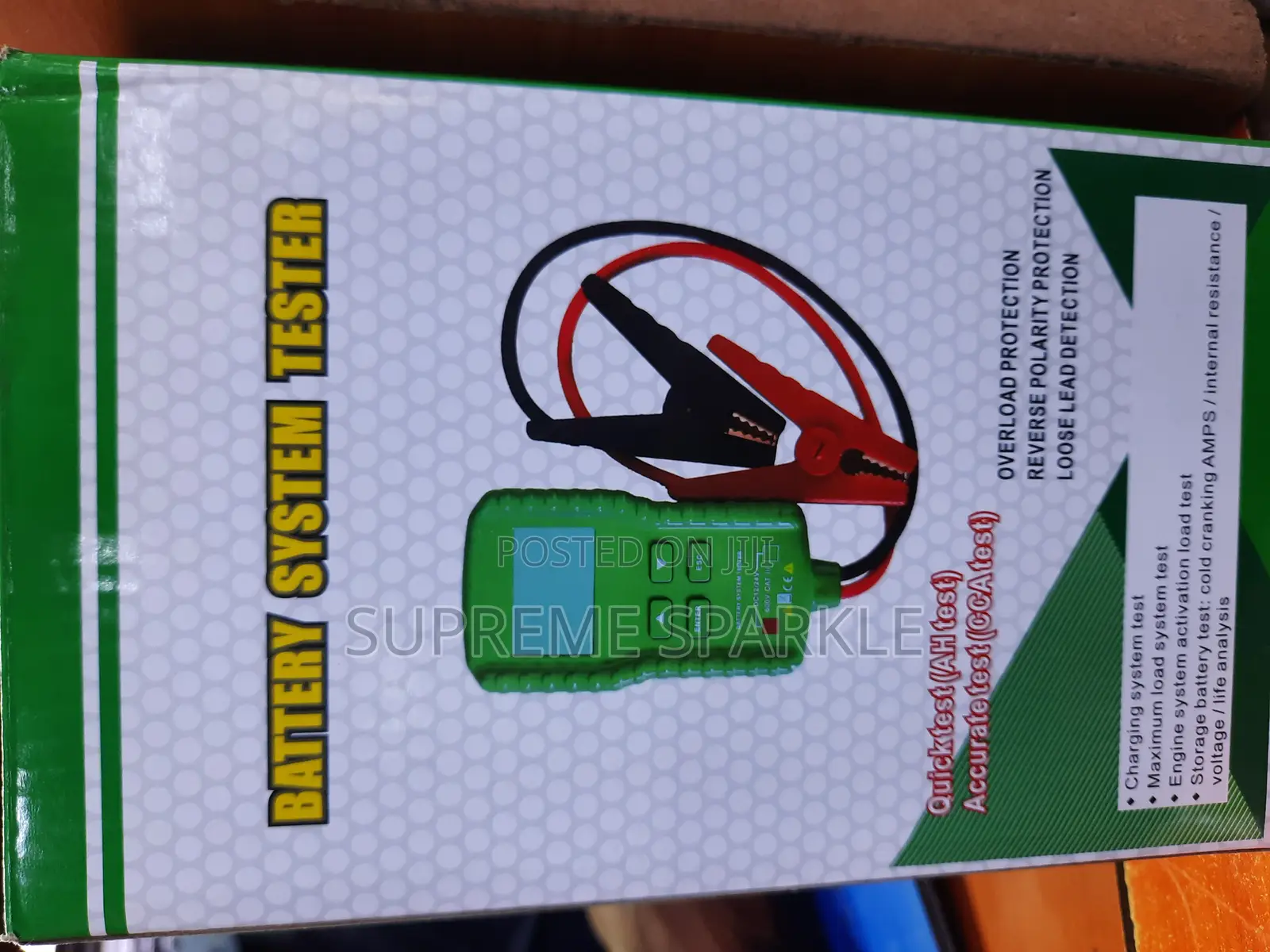 12v Battery Tester.Cca Ah Test.Digital Analyzer,Cranking Charging
