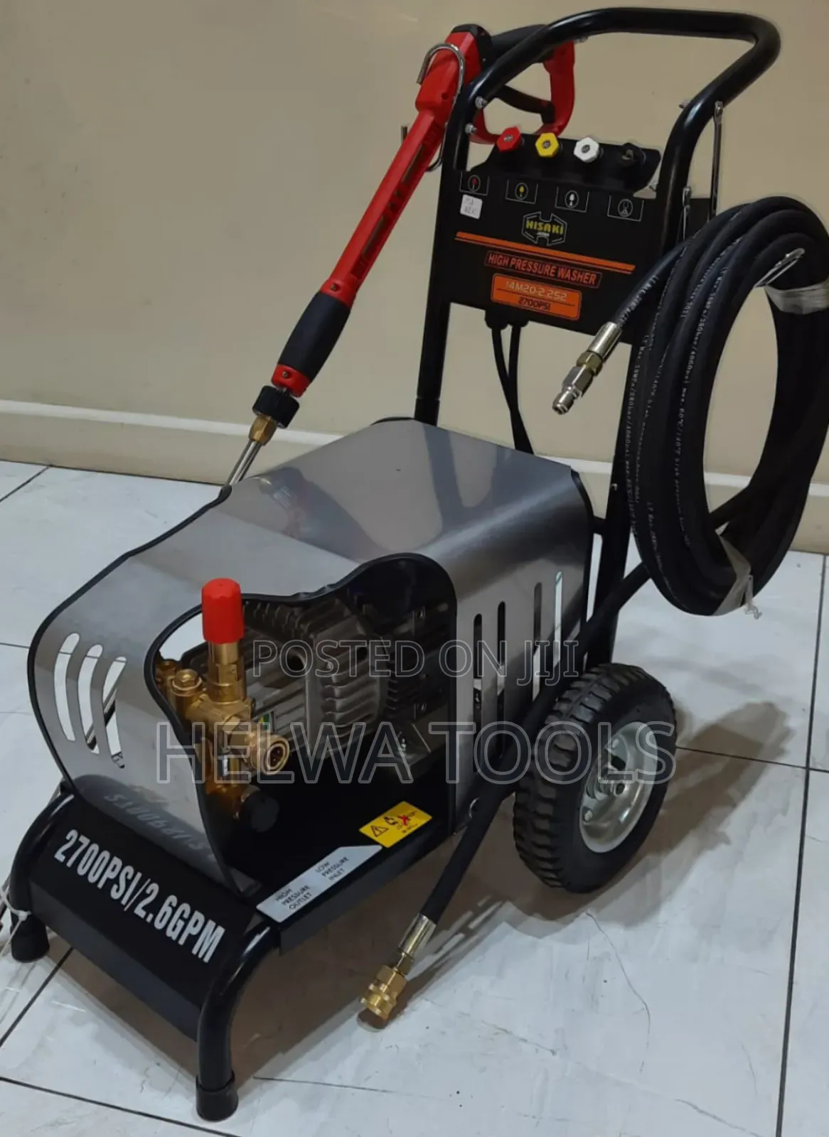 Electric Japan High Pressure Washer, 2700 PSL