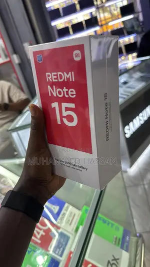 New Xiaomi Redmi Note 15 256 GB Black