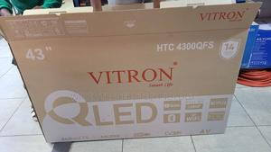 Vitron 43-Inch Qled Full Hd Smart Android Tv (Model: HTC 4300qfs - main view