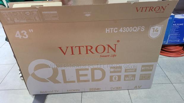 Vitron 43-Inch Qled Full Hd Smart Android Tv (Model: HTC 4300qfs - thumbnail 2