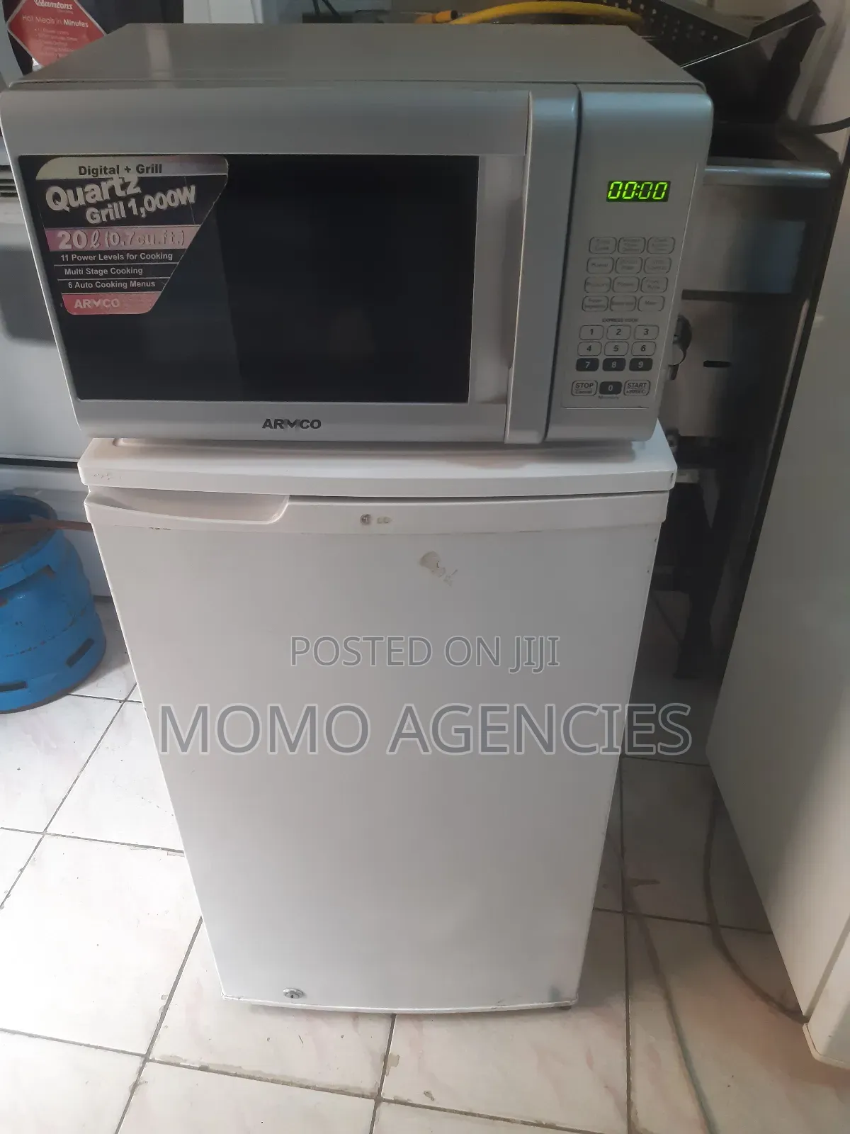 Fridge + Microwave