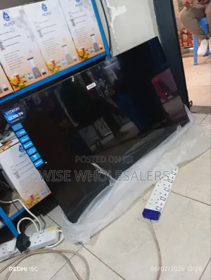Vitron Qled 43"Inches,Frameless FHD Smart Android Tv Appstore