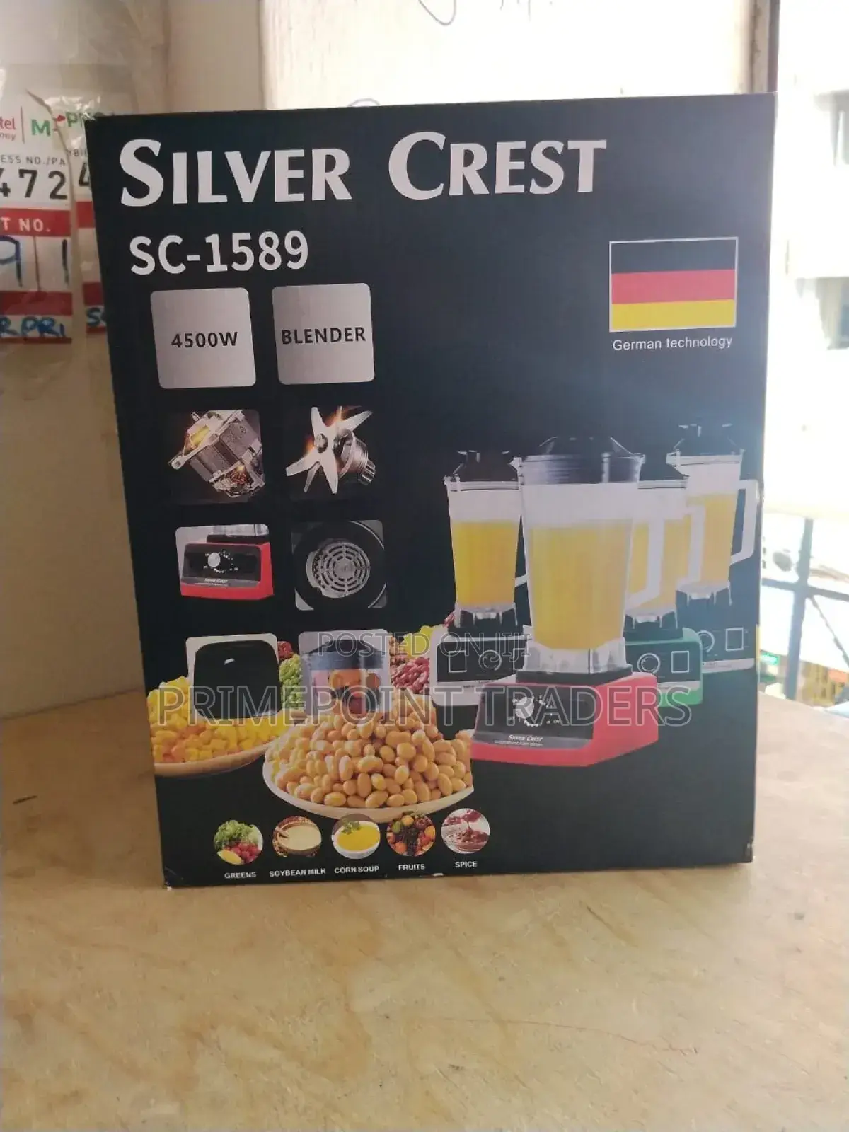 Silver Crest Commercial Blender 4500watts