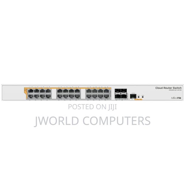 Mikrotik Crs328-24p-4s+Rm 24 Port Gigabit Ethernet Switch