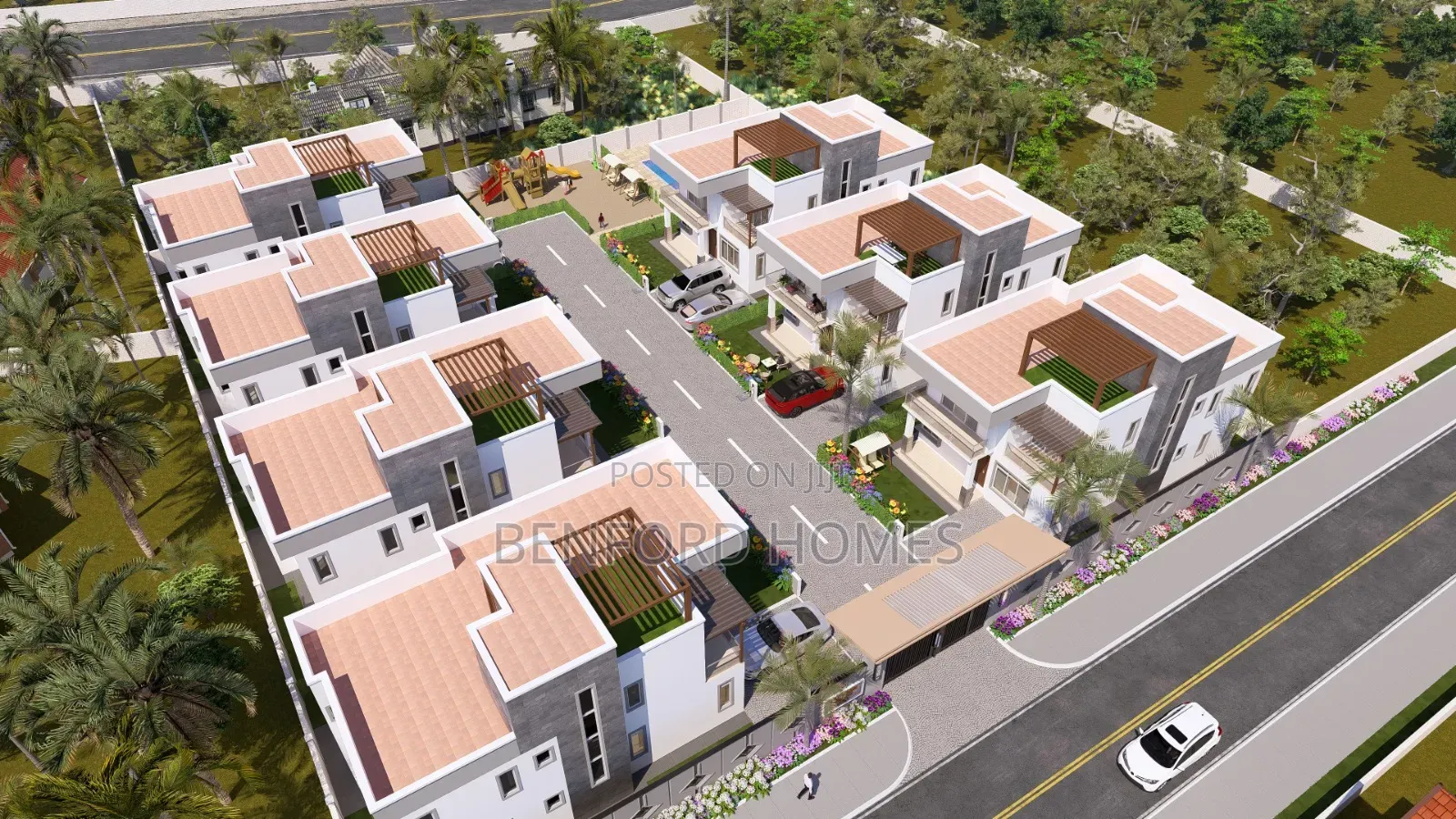 Furnished 5bdrm Townhouse/Terrace in Links Roads, Nyali for sale