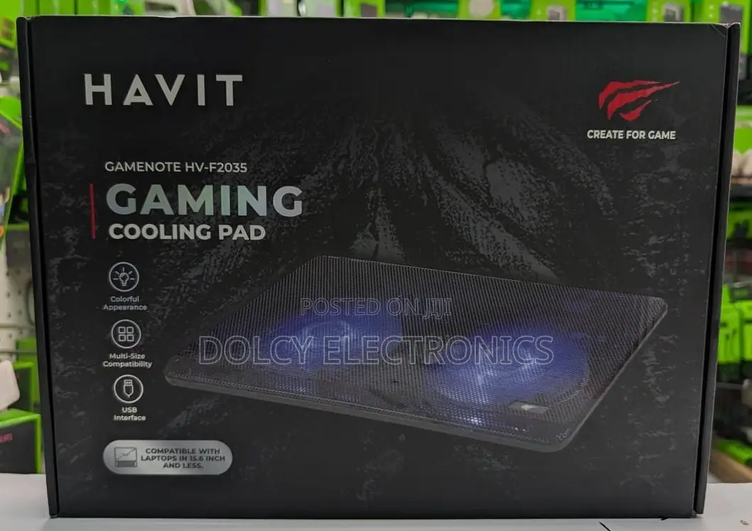 Havit Gamenote Hv-f2035 Pc Series- Laptop Gaming Cooling Pad