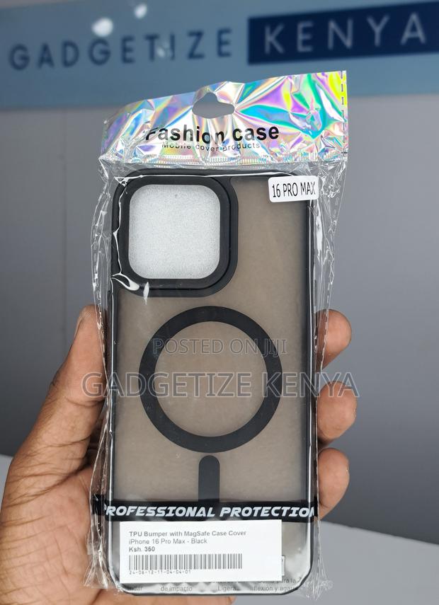 Tpu Bumper With Magsafe Case Cover for iPhone 16 Series