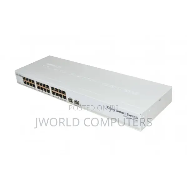 Mikrotik (Crs326-24g-2s+Rm) 24 Gigabit Port Switch