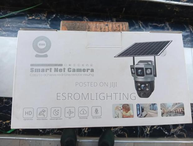 Solar Smart Dual-Lens CCTV Camera – No Power, - thumbnail 4