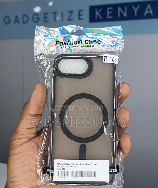 Tpu Bumper With Magsafe Case Cover for iPhone 16 Series - thumbnail 4