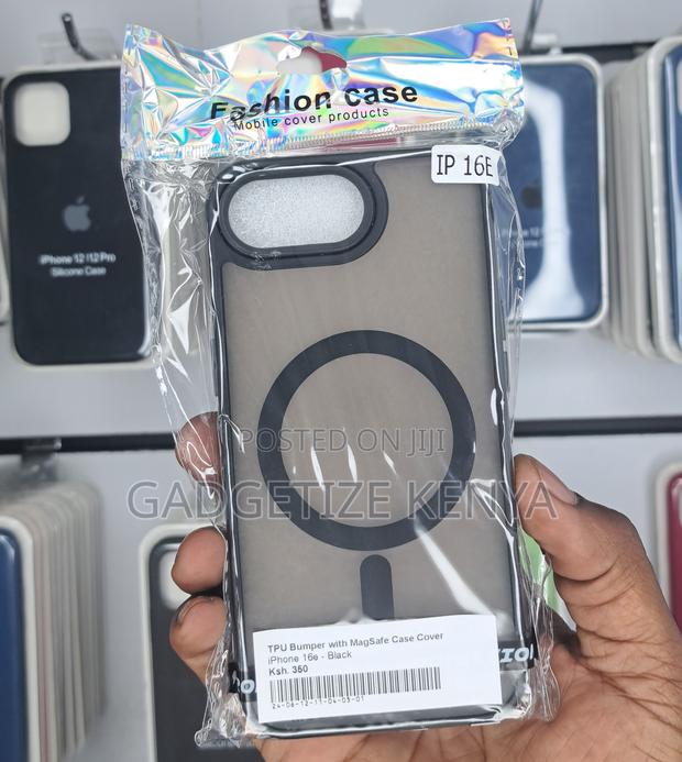 Tpu Bumper With Magsafe Case Cover for iPhone 16 Series - thumbnail 5