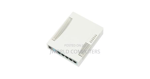 Mikrotik Css106-5g-1 5-Port Gigabit Switch Plus 1 SFP 