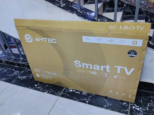 Amtec 43 Inches FHD Smart Android Tv, Netfix, Youtube, Bluetooth - thumbnail 2