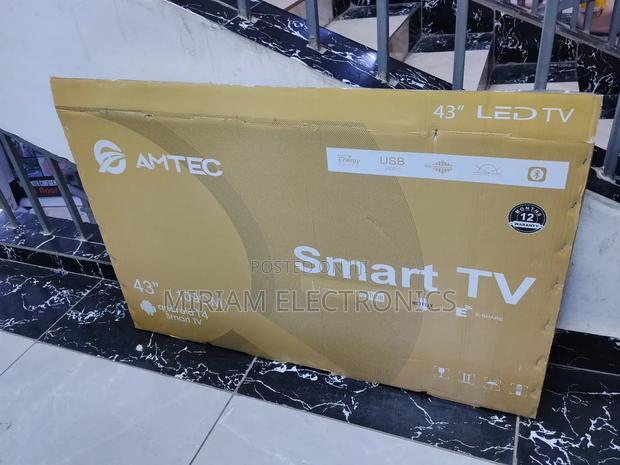 Amtec 43 Inches FHD Smart Android Tv, Netfix, Youtube, Bluetooth - thumbnail 4