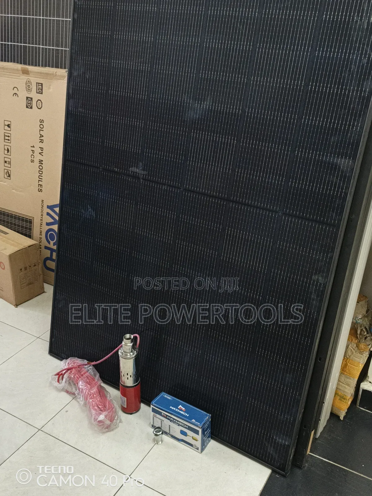 Solar Water Pump Combo