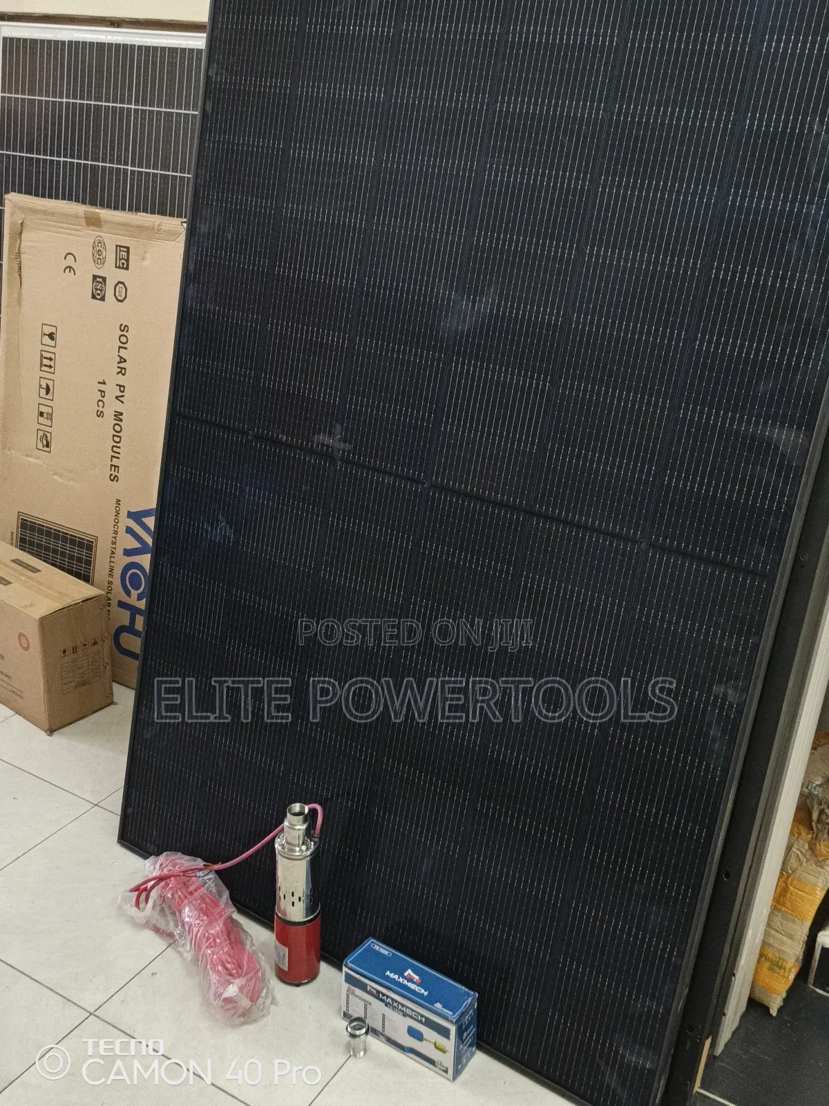 Solar Water Pump Combo
