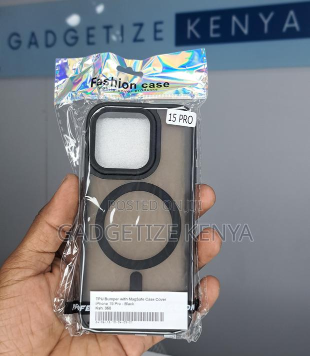 Tpu Bumper With Magsafe Case Cover for iPhone 15 Series