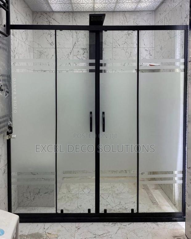 Frosted Window Film – Home Office Use