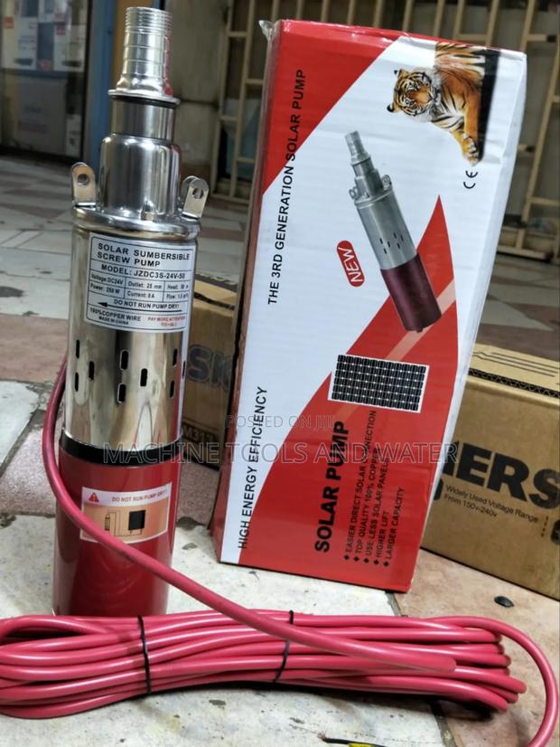 Solar Water Pump 250 Watts 50m 24 Volts Set - thumbnail 2