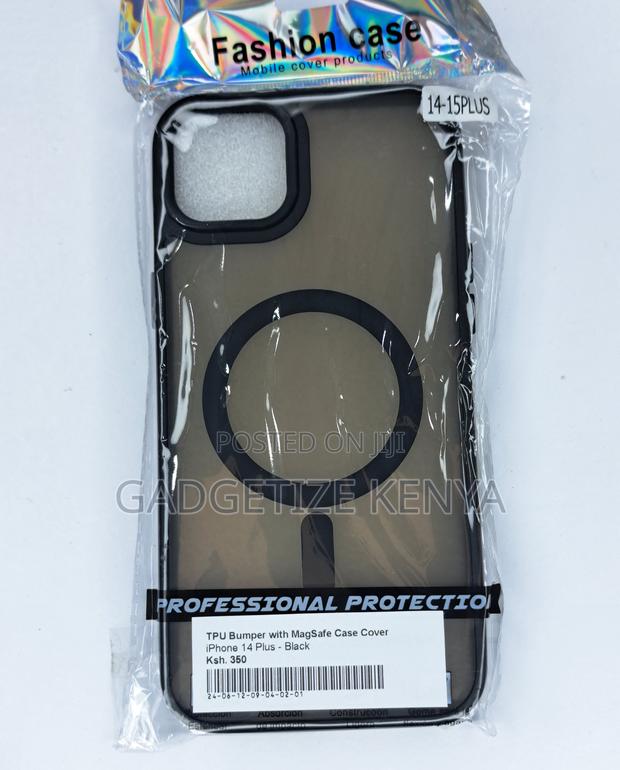 Tpu Bumper With Magsafe Case Cover for iPhone 14 Series - thumbnail 3
