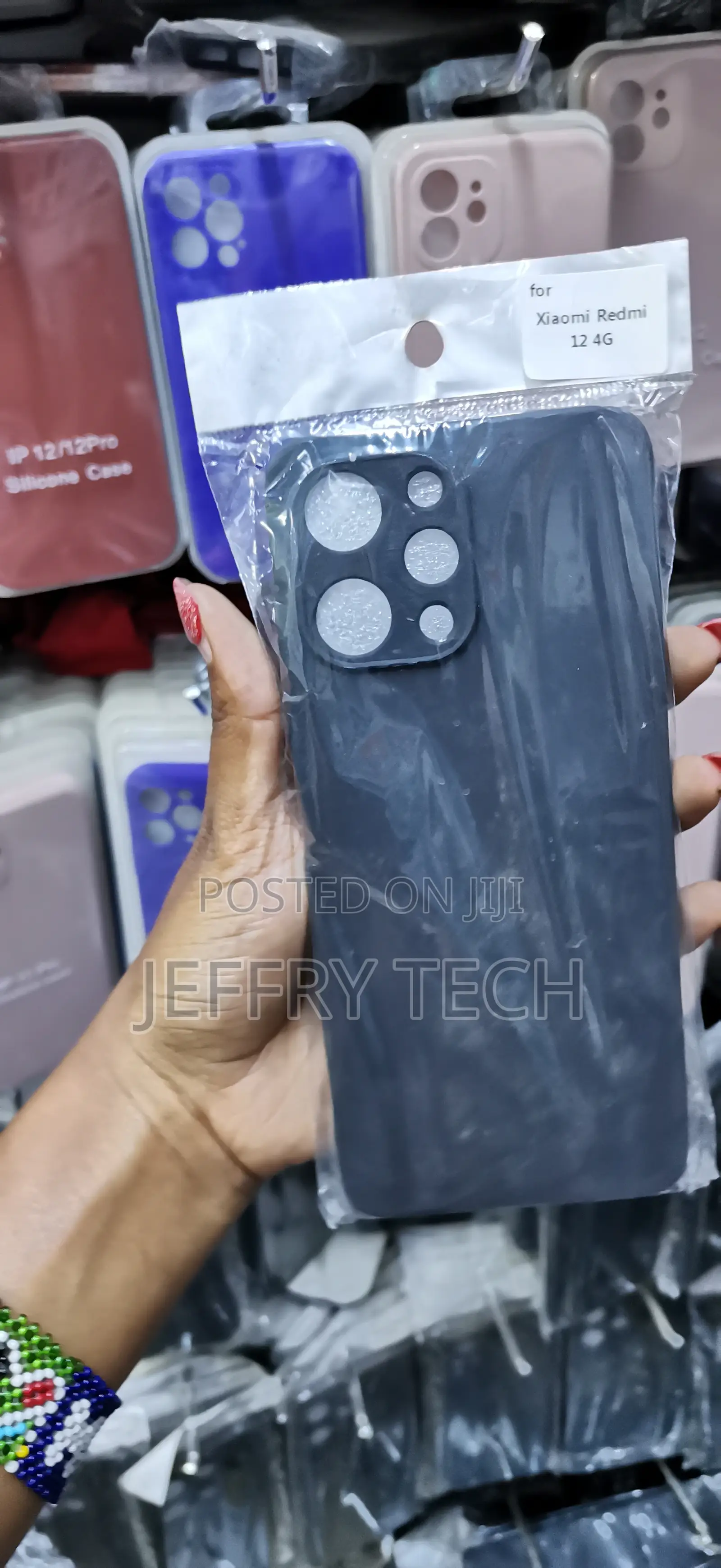 Mikop Xiaomi Redmi 12 5g Soft Slim Tpu Silicone Back Case