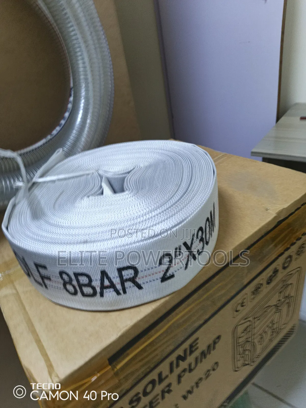 2" by 30 M Canvas Delivery Pipe
