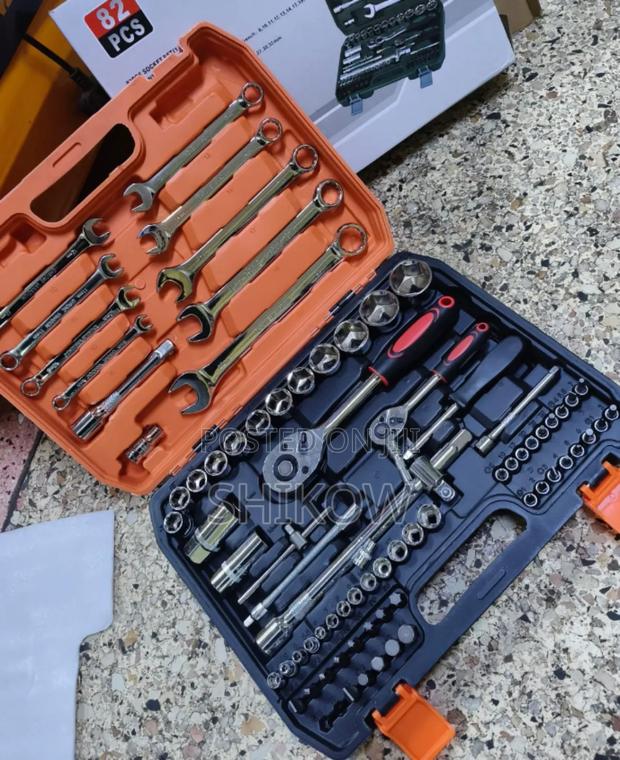 82pcs Mechanical Repair Kit – All-in-One Toolbox