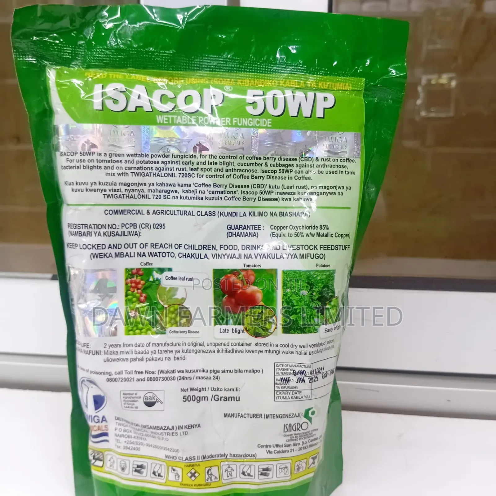 Isacop 50wp 500g