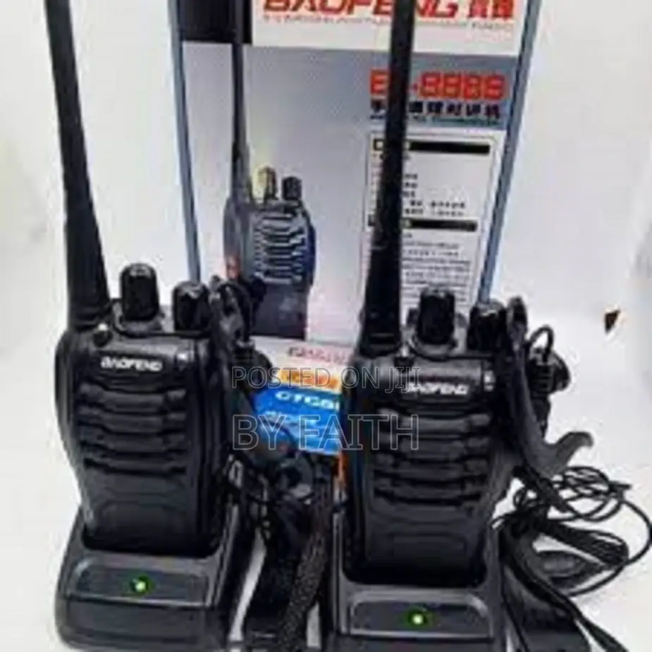 Baofeng Walkie Talkie Radio Calls 2 Pieces Clear Sound 3-5km Range