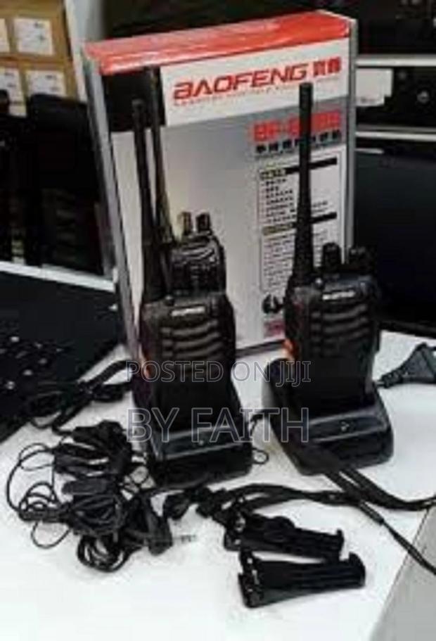 Baofeng Walkie Talkie Radio Calls 2 Pieces High Durability 3-5km Range