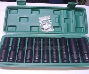 10pcs Long Pneumatic Socket Wrench Nuts
From No 12-23 Mm