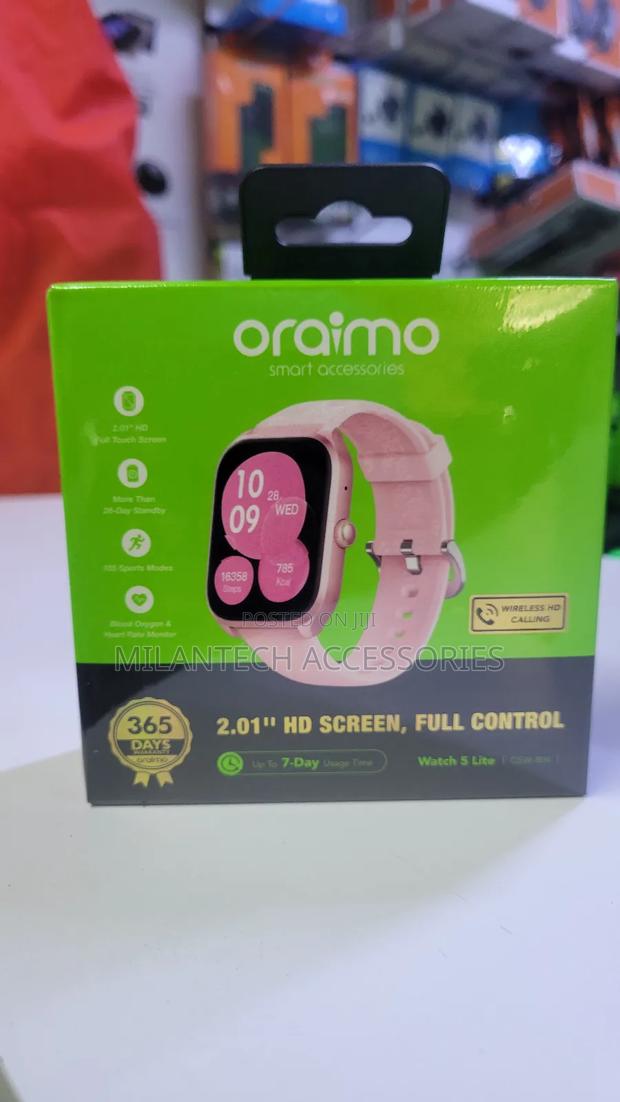 Oraimo Watch 5 Lite 2.01" Hd Ip68 Smart Watch - thumbnail 2