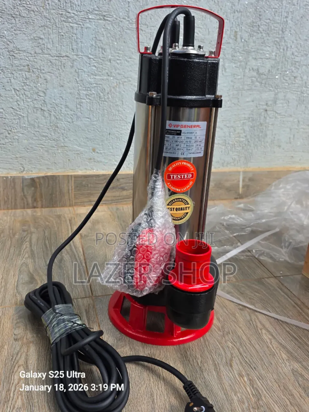 General Sewage Pump 2.0hp
