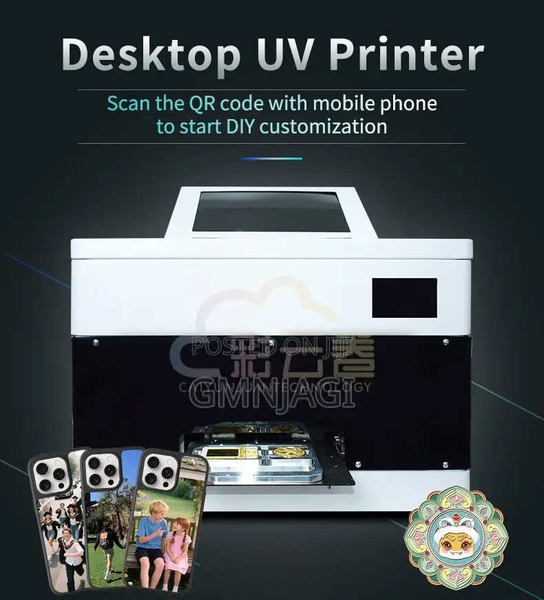 Desktop Uv Phone Cover Printer