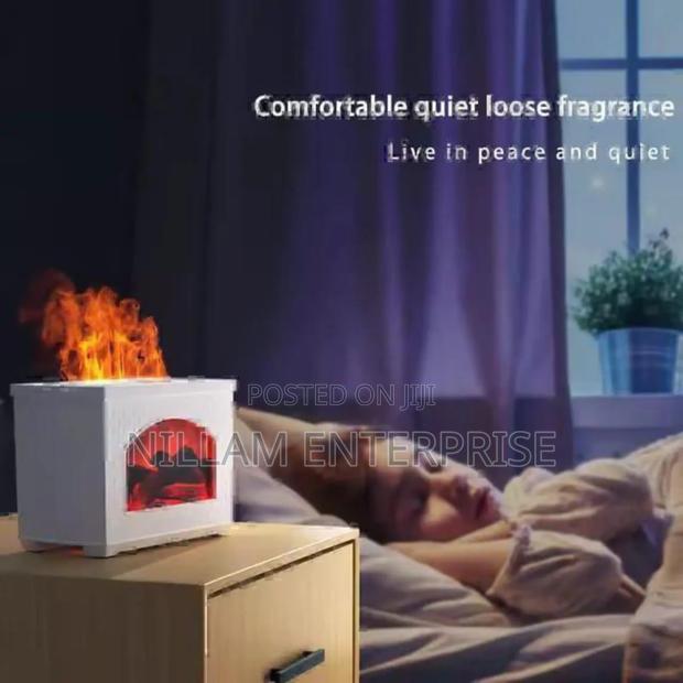 High Quality 3d Fireplace Aromatherapy Diffuser - thumbnail 4